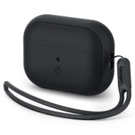 Pouzdro Spigen Silicone Fit Strap Apple AirPods Pro 1/2 černé