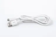 Kabel Callme BL90 USB-A - micro USB 1m bílý