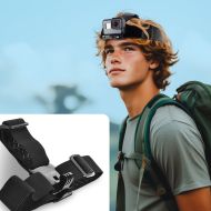 Držák na hlavu Tech-Protect GA100 pro GoPro / DJI – černý