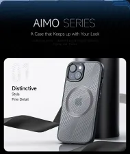 Pouzdro Dux Ducis Aimo Mag na iPhone 15 Plus černé