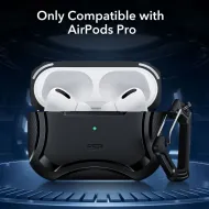 Pouzdro ESR Cyber Armor with HaloLock pro Apple AirPods Pro 1/2 černé