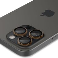 Spigen GLAStR EZ FIT OPTIK Pro 2-Pack: Ochrana objektivů iPhone 16 Pro Max / 16 Desert Titanium