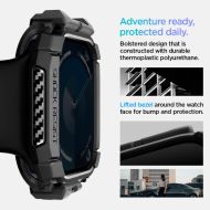 Spigen Rugged Armor Apple Watch Series 10 (42mm) Matte Black