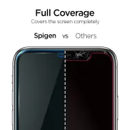 Ochranné tvrzené sklo Spigen GLAS.tR Align Master Full Cover na iPhone 11 / XR