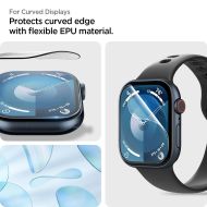 Spigen Elite Shield EZ FIT 2-Pack Apple Watch Series 10 (46mm) čirá