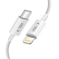 Lightning / USB-C kabel Tech-Protect UltraBoost Lite PD27W/3A 1m