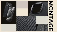 Benks Montage ArmorAir MagSafe Kevlar 600D+1500D iPhone 15 černý