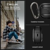 Pouzdro Spigen Rugged Armor Apple AirPods Pro 1/2 černé