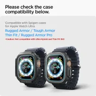 Tvrzené sklo Spigen GLAStR EZ FIT 2-Pack Apple Watch Ultra 1/2 (49mm) čiré