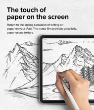 Fólie Ringke Paper Touch Film HARD 2-Pack iPad Pro 11" (2024) čirá