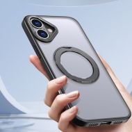 Kryt se stojánkem Tech-Protect MagRing MagSafe iPhone 16e matná černá