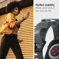 Odolný kryt s řemínkem Spigen Rugged Armor Pro na Apple Watch Series 4/5/6/SE (44mm)