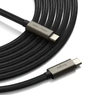 USB-C kabel Ringke RCC-20G20 USB 3.2 Gen 2x2 PD3.1 240W 20Gbps 2m černý