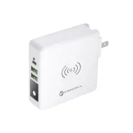 Forcell 15W 4v1 s USB/USB-C, powerbankou 8000mAh a bezdrátovým nabíjením