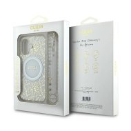 GUESS Flowers Allover Electro Pearl Strap MagSafe iPhone 16