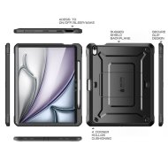 Pouzdro Supcase Unicorn Beetle Pro na iPad Air 11" (2024), černé