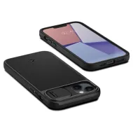 Pouzdro Spigen Optik Armor MagFit iPhone 14 černé