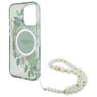 GUESS Flowers Pearl Strap MagSafe iPhone 16 Pro