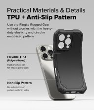 Ringke Rugged Gear Magnetic MagSafe iPhone 16 Pro Camo Black