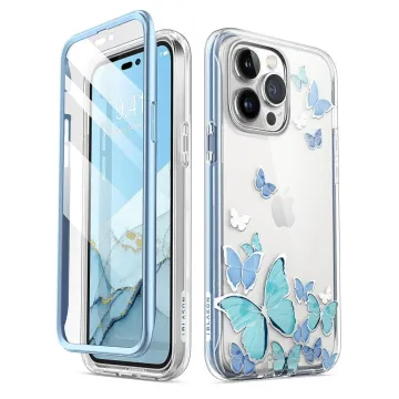 Pouzdro i-Blason Cosmo iPhone 14 Pro Blue Fly