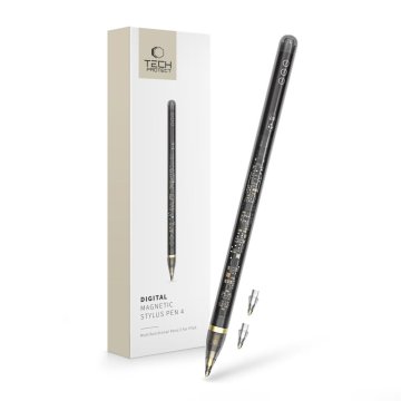 Tech-Protect Digital Magnetic Stylus Pen 4 pro Apple iPad - clear/black