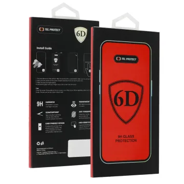 Tvrzené sklo Tel Protect Full Glue 6D iPhone 15…