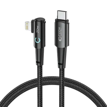 Tech-Protect UltraBoost L YJ-0016 Kabel USB-C na Lightning PD20W/3A 1m černý