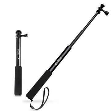 Tech-Protect GA100 Monopod a Selfie tyč pro GOPRO / DJI - černá