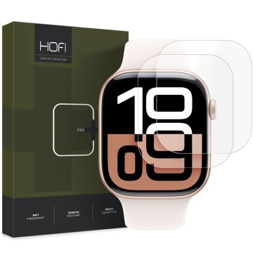 Fólie HOFI Hydroflex Pro+ 2-Pack Apple Watch Series 10 (42mm) čirá