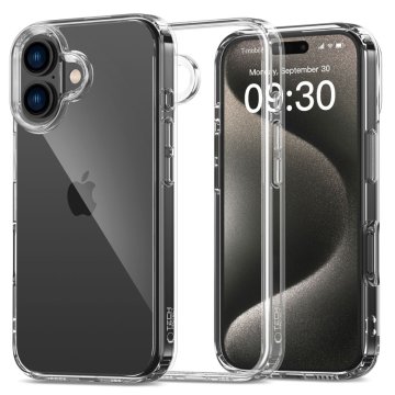 Pouzdro Tech-Protect FlexAir Hybrid iPhone 16 čiré