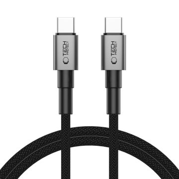 USB-C kabel Tech-Protect UltraBoost DNA Type-C PD60W/3A 1m Iron Grey