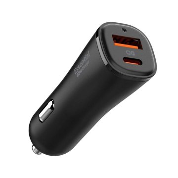 Nabíječka do auta / zapalovače Spigen EV482 ArcStation Essential 48W černá