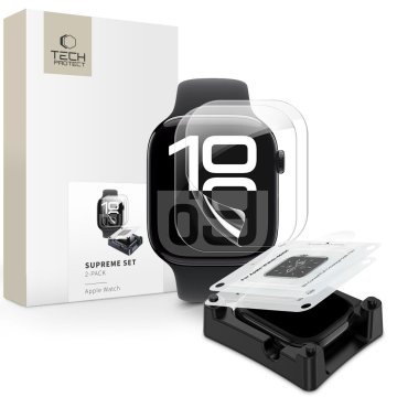 Ochranná fólie Tech-Protect Supreme Set 2-Pack Apple Watch 10 (46mm)