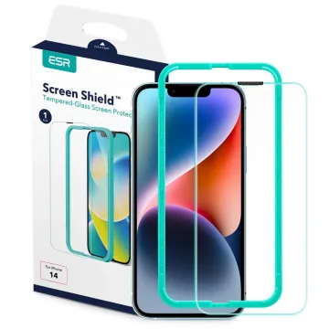 Tvrzené sklo ESR Screen Shield iPhone 14/13 Pro/13 čiré