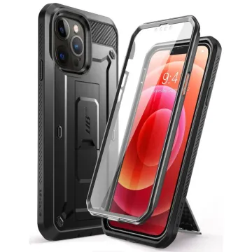 Velmi odolné pouzdro SupCase Unicorn Beetle Pro na iPhone 13 Pro Black