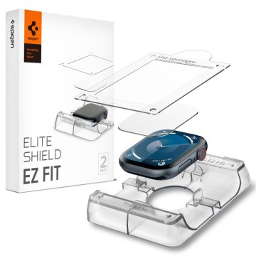 Spigen Elite Shield EZ FIT 2-Pack Apple Watch Series 10 (46mm) čirá