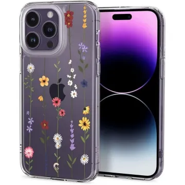 Pouzdro Spigen Cyrill Cecile iPhone 14 Pro Flower Garden