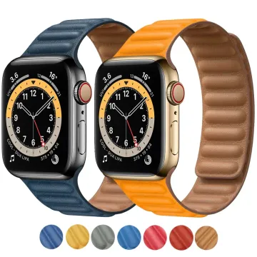 Řemínek Kožený tah Apple Watch Series 10 (42mm)