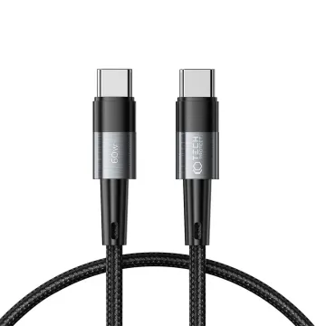 Kabel Tech-Protect UltraBoost YJ-0004 USB-C PD60W/3A 25cm černý/šedý