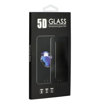 Tvrzené sklo BlackGlass na mobil iPhone 13 5D černé