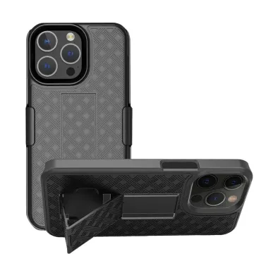 Outdoorové pouzdro Holster na iPhone 15 Pro černé