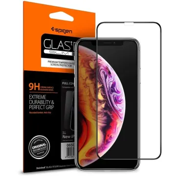 Ochranné sklo Spigen GLAS.tR SLIM HD Full Cover na displej iPhone 11 Pro Max/XS MAX