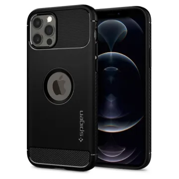 Spigen Rugged Armor iPhone 12 Pro/12 černé