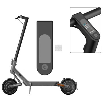 Voděodolný silikonový kryt displeje Xiaomi Electric Scooter 4 Ultra, černý