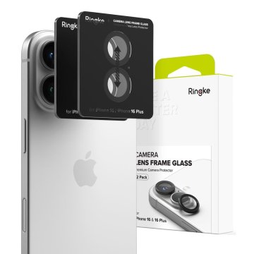 Ringke Camera Lens Farame Glass 2-Pack iPhone 16 Plus / 16