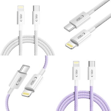 Lightning / USB-C kabel Tech-Protect UltraBoost Lite PD27W/3A 2m