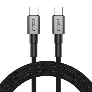 USB-C kabel Tech-Protect UltraBoost DNA Type-C PD100W/5A 2m Iron Grey