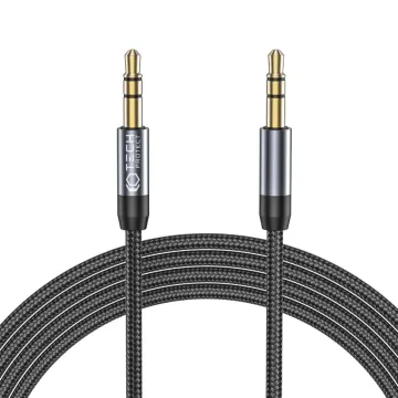 TECH-PROTECT ULTRABOOST AC-003 Kabel AUX mini Jack 3,5mm 150cm černý