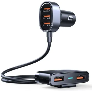 JOYROOM JR-CL03 Multi 5 Ports (3+2) USB Car Charger