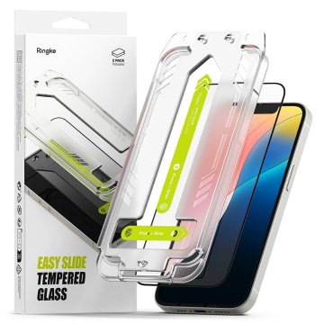 Ringke EASY SLIDE 2-Pack Tvrzená skla iPhone 16e / 14 / 13 Pro / 13 čirá